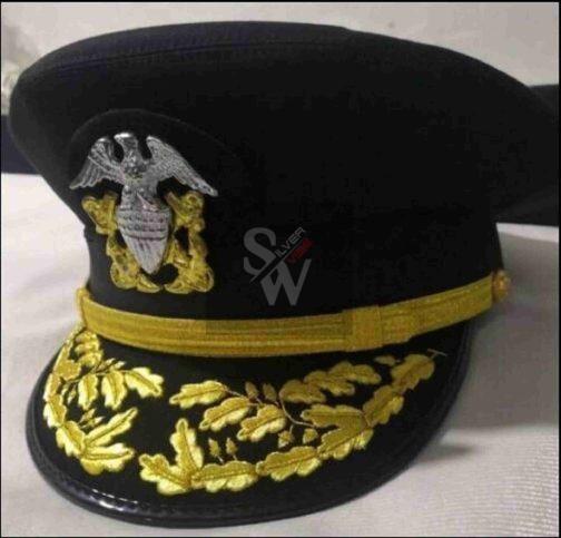 WW1 US navy Admiral caphat - REPLICA - Image 2