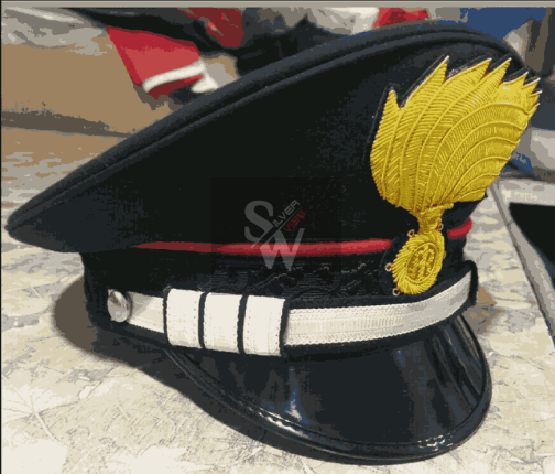italian carabinieri cap - Reproduction - Image 2