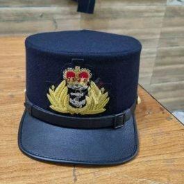 Civil war us navy officer s visored cap bearing the rank lnsignia