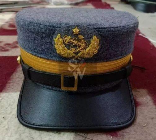 Most Rare Civil War Confederate Naval Officers Visor Cap