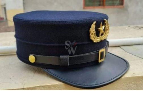 Reproduction Of Most Rare Civil War Confederate Naval Officers Visor Cap - Image 2