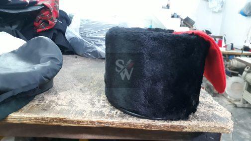 French Hussars Colback Hat Napoleonic Cavalry Chasseur