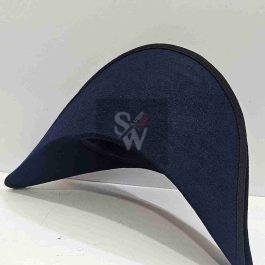 Italian Bicorne with black Trim – Italian Cocked Hat – Red White green Cockade