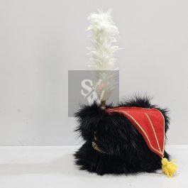 French Hussars colback hat busby hat (Long Hair skin)