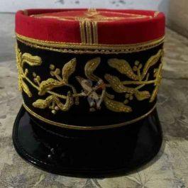 Rare French General’S Kepi For Inspector General De La Poste Aux Armees