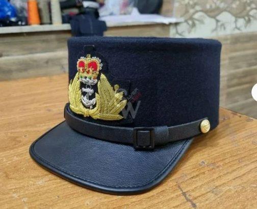 Civil war us navy officer s visored cap bearing the rank lnsignia - Image 3