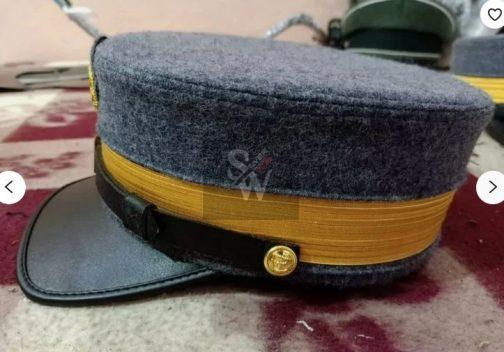 Most Rare Civil War Confederate Naval Officers Visor Cap - Image 2