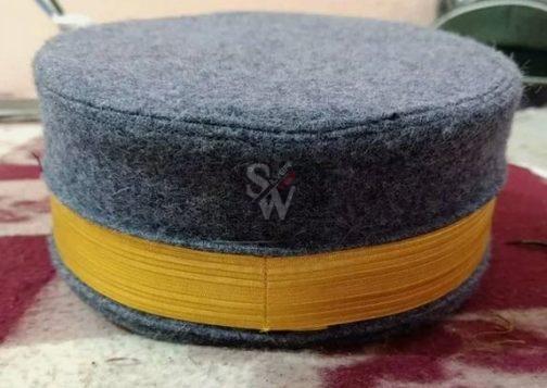 Most Rare Civil War Confederate Naval Officers Visor Cap - Image 3