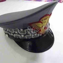 Replica royal italian army general visor hat cap high quality