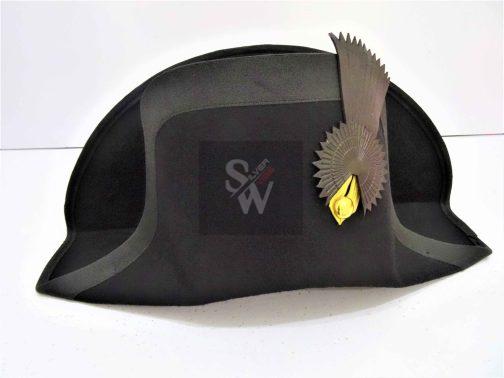 Royal Navy Bicorne with Gold Trim - British Cocked Hat - Admiral Bicorne - Image 4