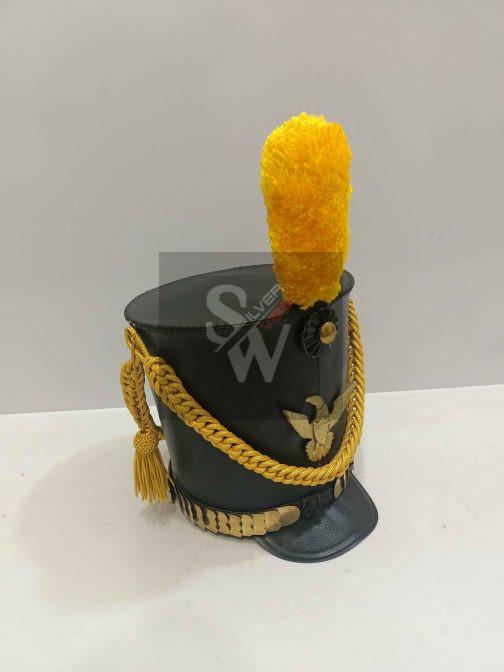 Virginia Militia Officer Bell Crown Shako Hat - Image 3