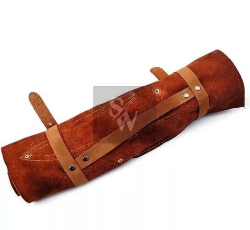 5 Pieces Damascus Custom Handmade BBQ, Kitchen, Chef Knives Block Set - Image 3